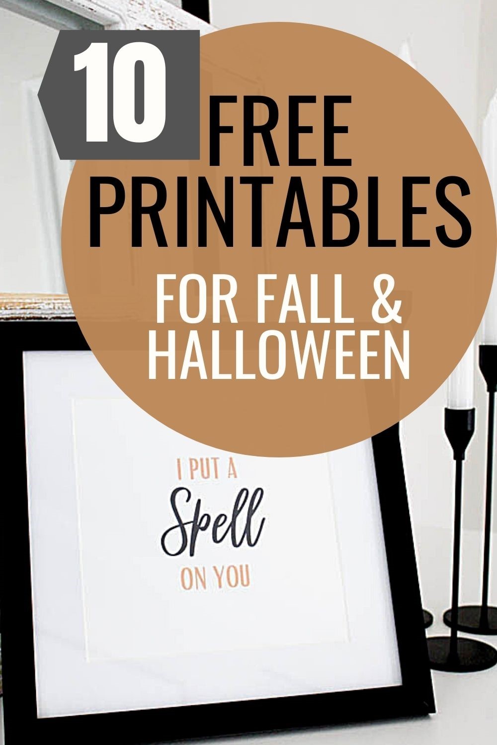 10 FREE FALL & HALLOWEEN PRINTABLES