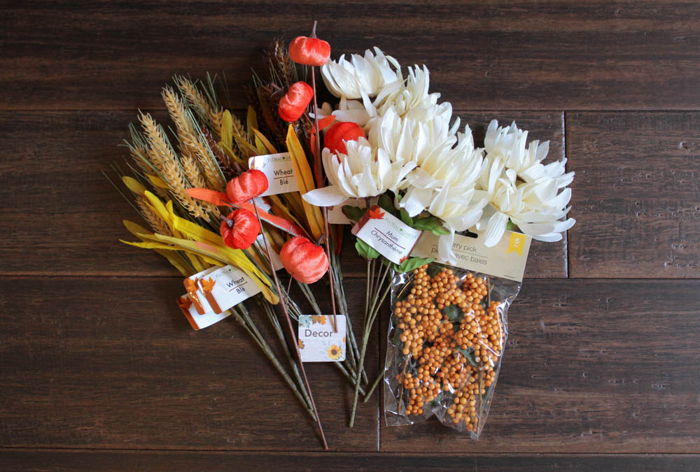 Dollar Tree Fall Florals And Picks