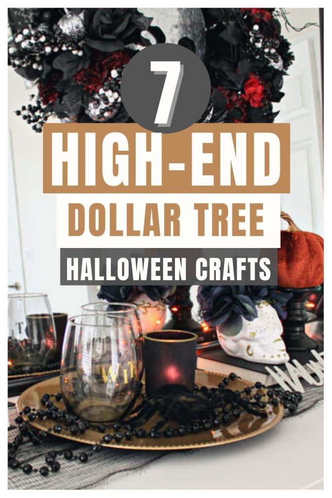 2021 DIY Dollar Tree Halloween Decor | High-End Look - Simply Lovely Living