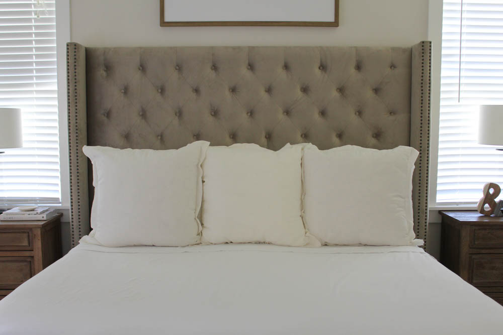 How To Style A King-Size Bed Like A Professional [Without A Million Pillows!]  - Simply Lovely Living