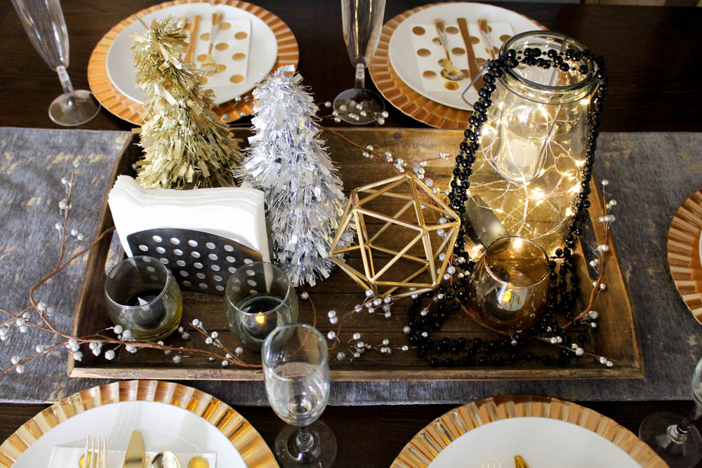 New Years Eve Tablescape