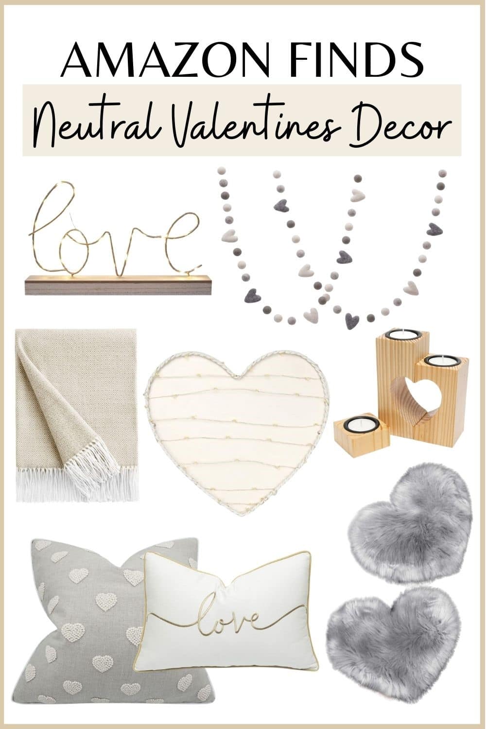  VALENTINES DAY AMAZON FINDS: Neutral 