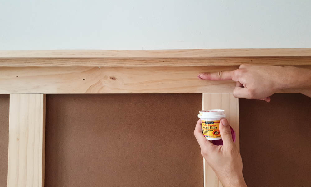 Wood Glue On Board and Batten Trim Pieces