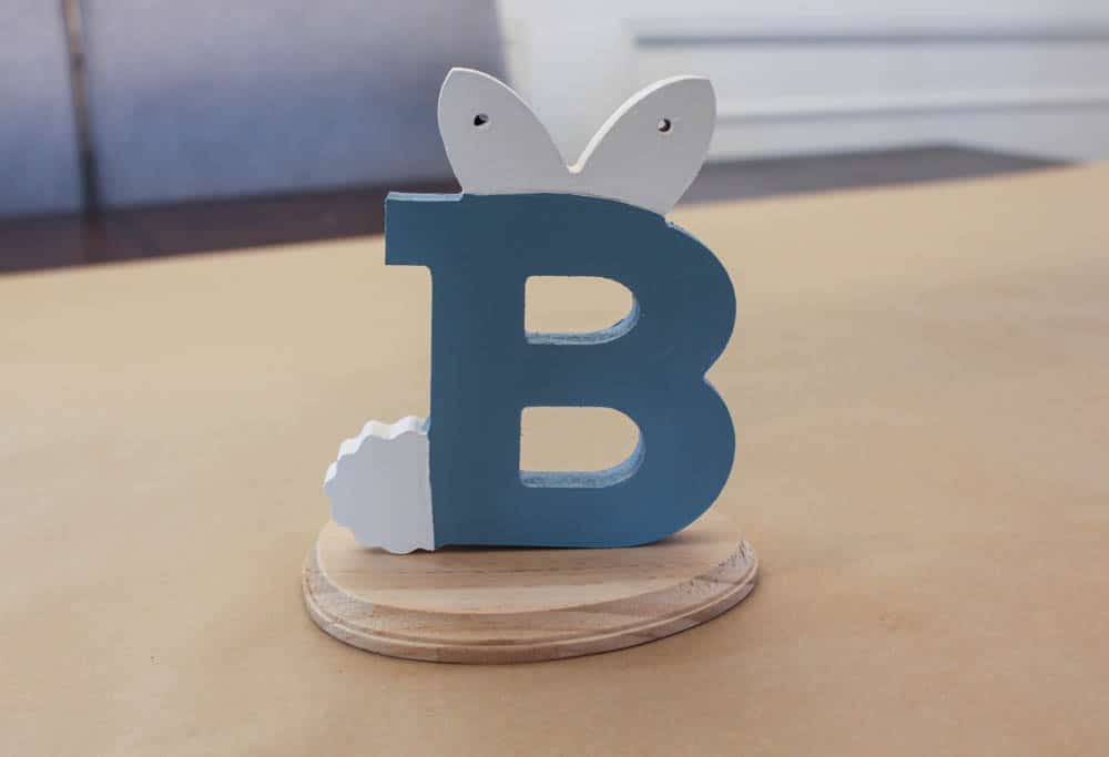 B Is For Bunny Plaque