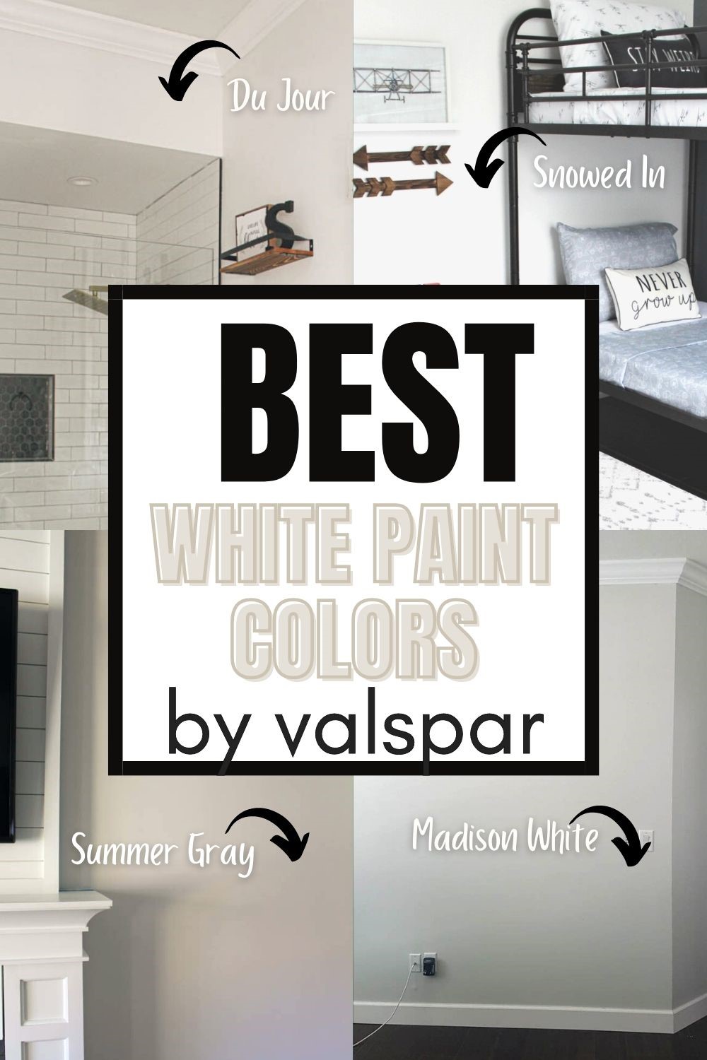 Valspar Best White Colors: From Cool Tones to Warmer White