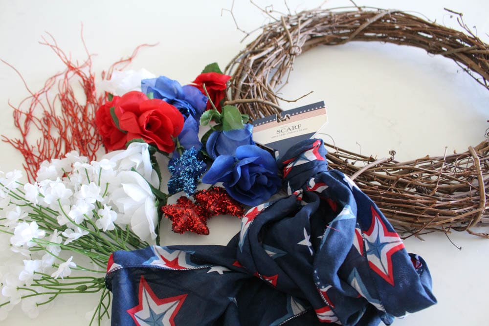 4th Of July Wreath Supplies