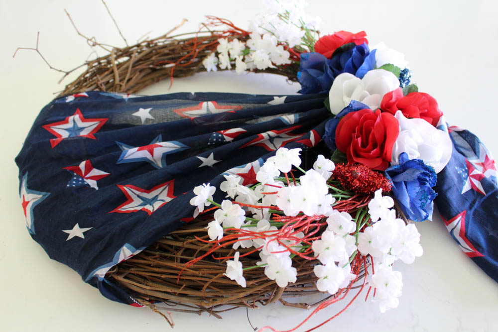 DIY 4th Of July Wreath