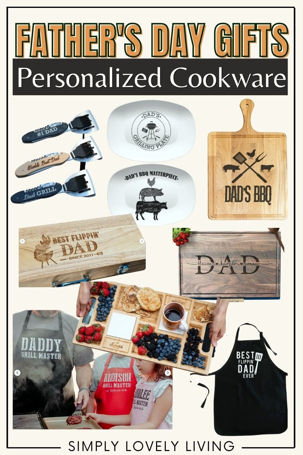 FATHER'S DAY GIFTS - PERSONALIZED COOKWARE