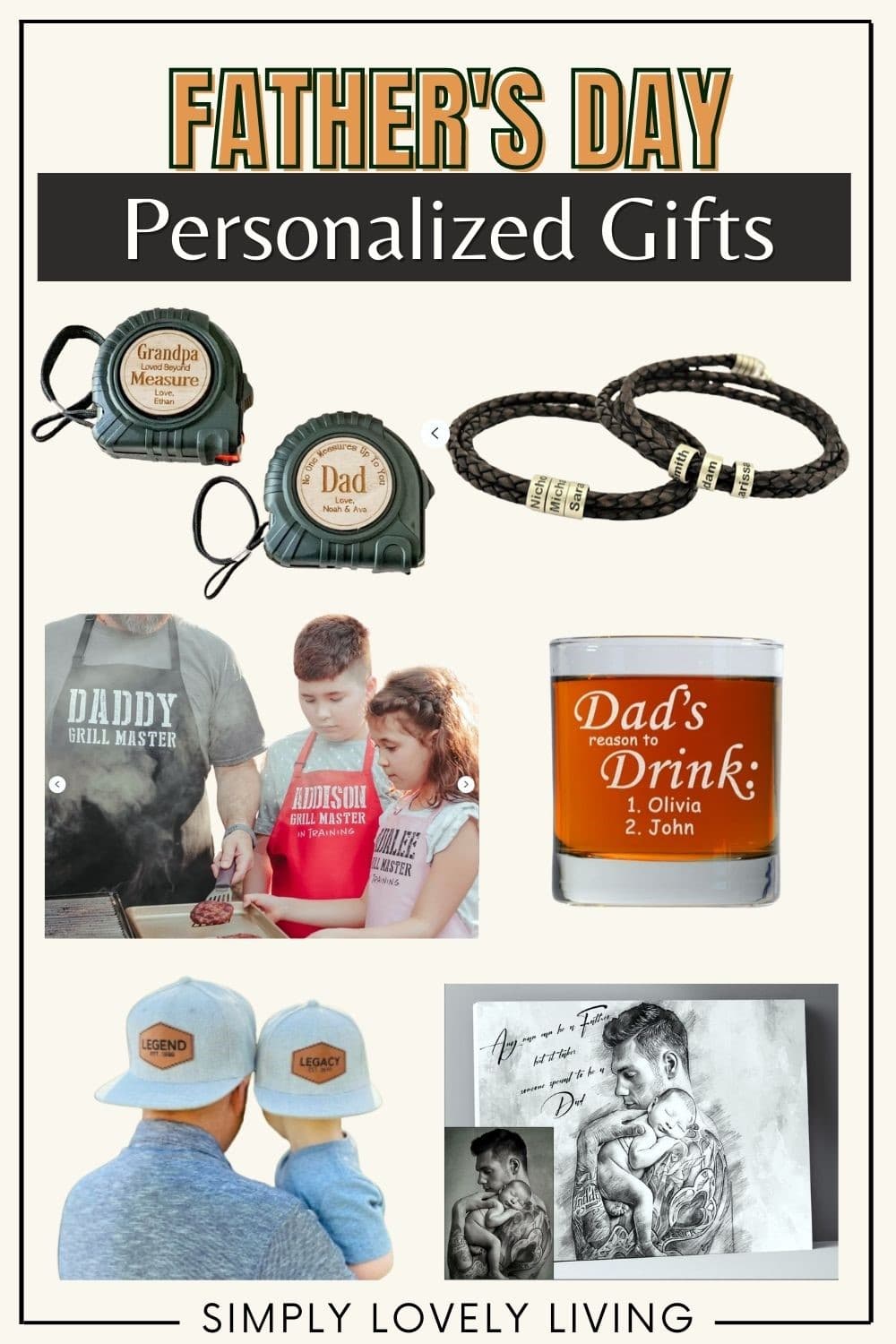 PERSONALIZED FATHER'S DAY GIFTS