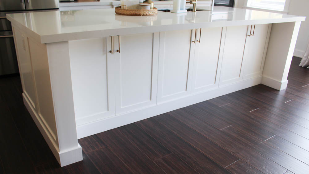 Extra Cabinets On Back of Kitchen Island