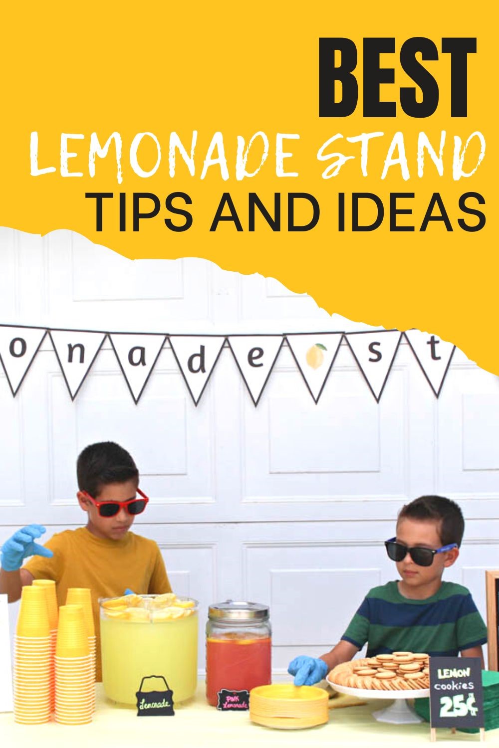 BEST LEMONADE STAND TIPS AND IDEAS