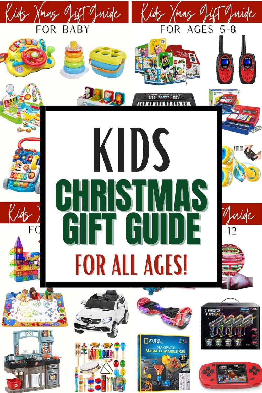 Kids Christmas Gift Guide For ALL Ages