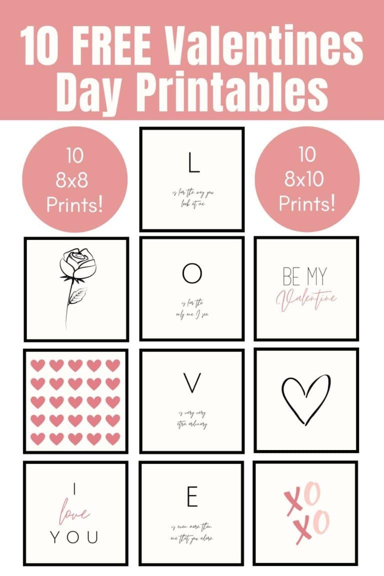 10 FREE Valentines Day Printables For A Lovely And Cohesive Home ...