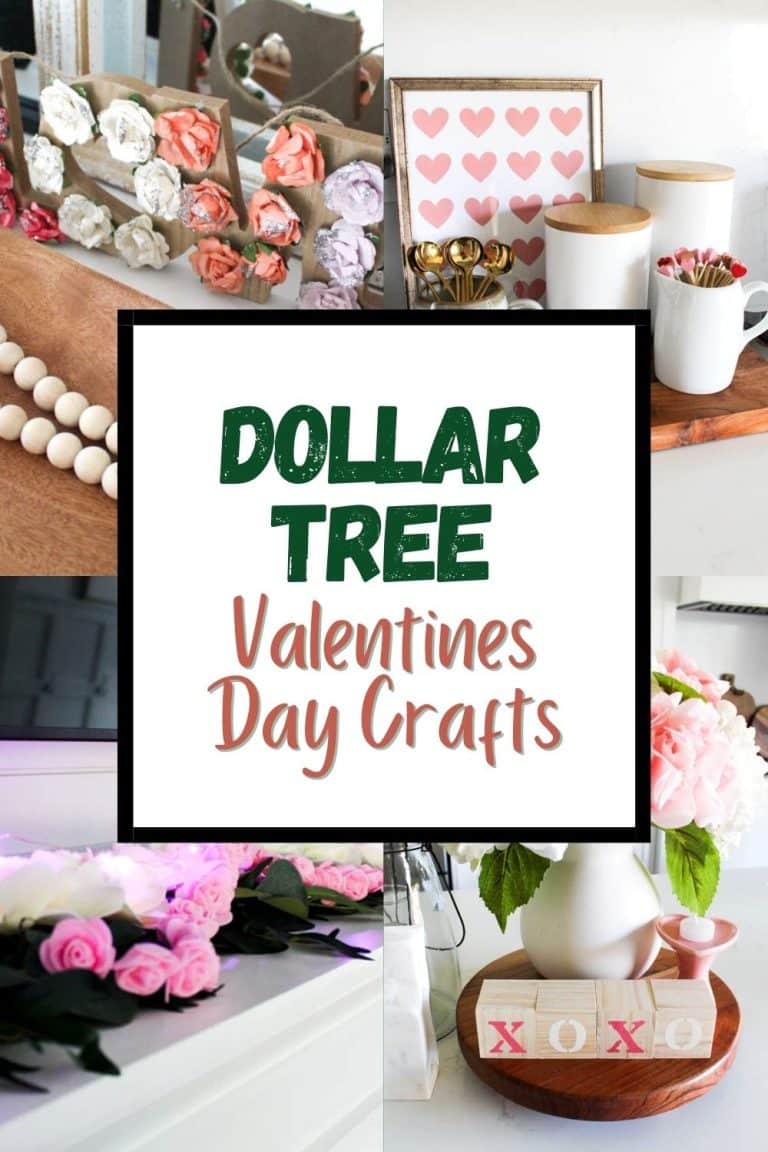 6 Easy DIY Dollar Tree Valentines Day Crafts And Decor Ideas - Simply ...
