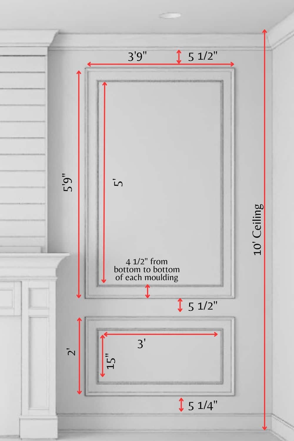 DIY: How to plan, measure and install picture frame moulding