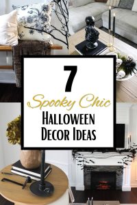 7 Simple Spooky Chic Halloween Home Decor Ideas {That Won't Break The ...