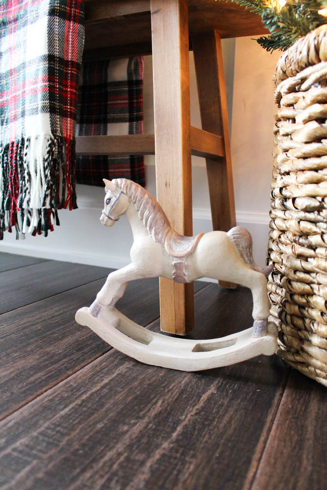 Christmas Rocking Horse Decor