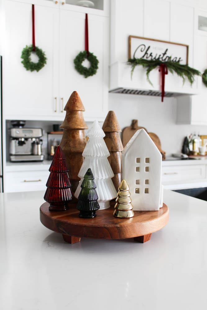 Kitchen Tray Christmas Decor